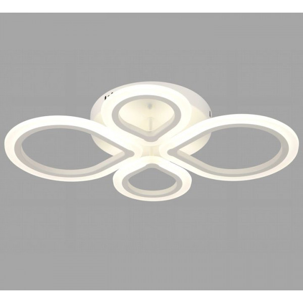 люстра 3015/2+2 LED WT 76W эконом( 93281 )